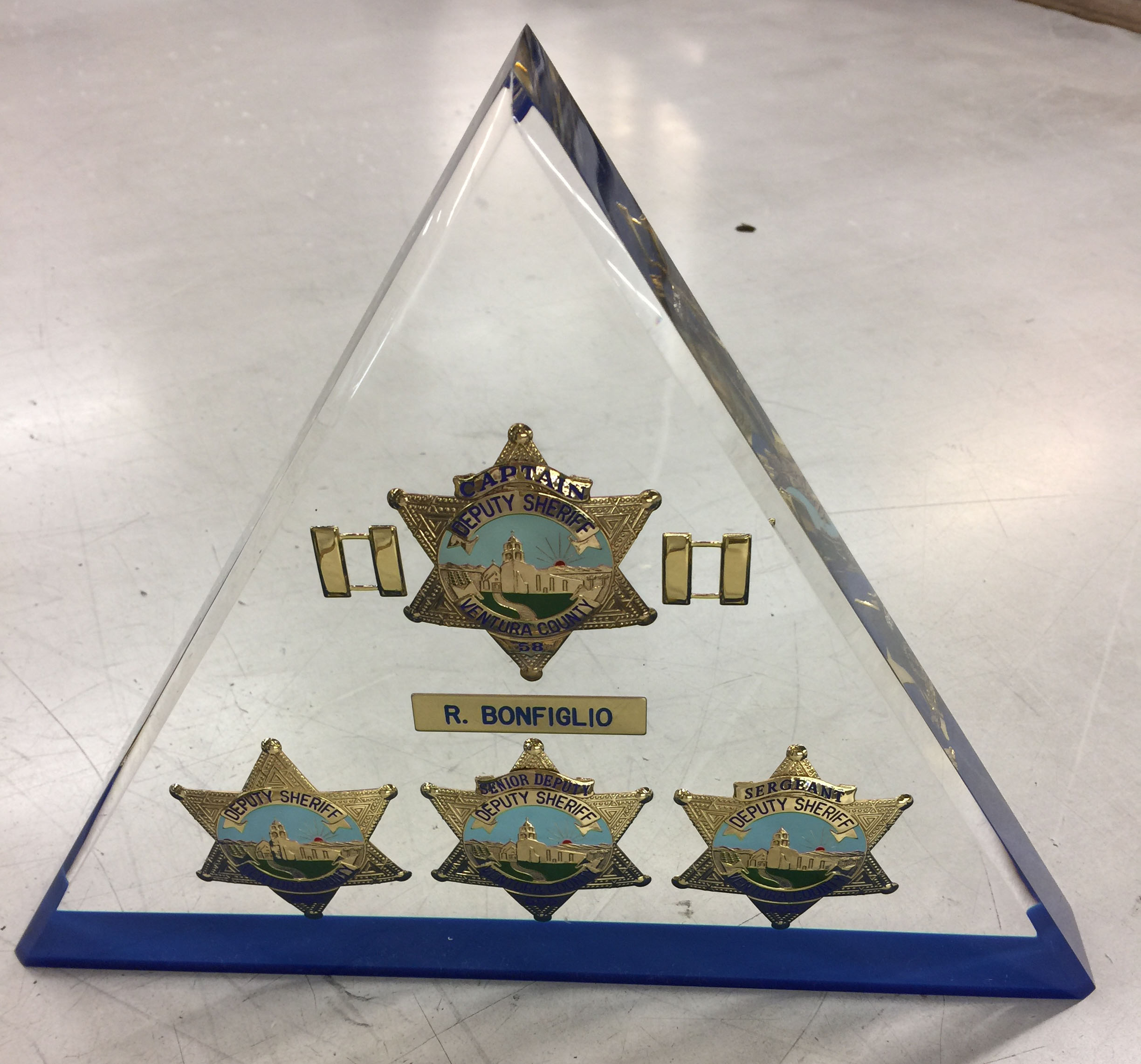 Embedments In Lucite, Specializing In Badge Embedments in Lucite